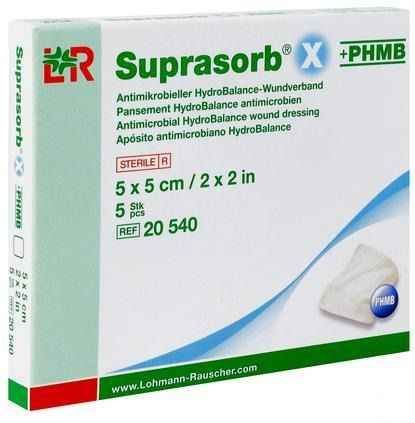 Suprasorb® X - Wondverband - Antimicrobieel - Vochtig Wondmilieu