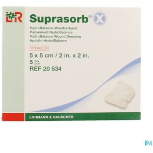 Lohmann & Rauscher - Suprasorb X - Wondverband - Steriel - 5x5cm