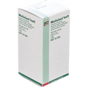 Lohmann & Rauscher - Mollelast Hast Zwachtel - 10cm x 4m - Biëlastisch - Zelfklevend