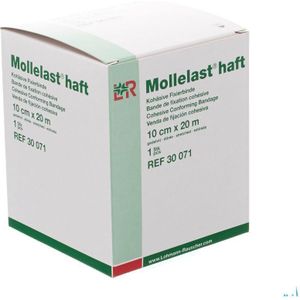 Mollelast Haft - Biëlastische Fixatiezwachtel - Luchtdoorlatend - Zelfklevend