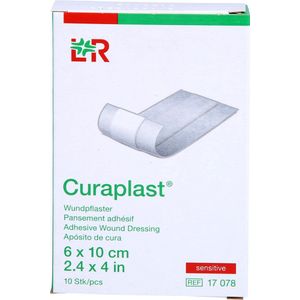 Curaplast Wondpleister sensitive 10 cm x 6 cm 10st