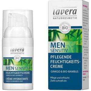 lavera Men sensitiv Pflegende Feuchtigkeit Gezichtscrème, 30 ml
