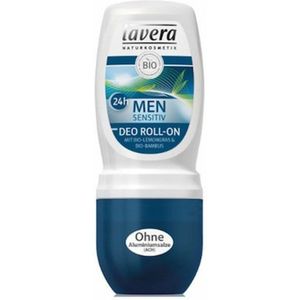Lavera Men Sensitiv deodorant roll-on bio EN-FR-IT-DE 50ml