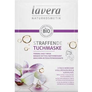 Lavera - Verstevigend Sheetmasker - Gezichtsmasker - Edelweiss - Hyaluron