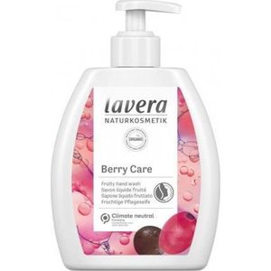 LAVERA Handzeep Berry Care goed verdraagbaar voor de gevoelige huid bij veel reinigen 6 stuks