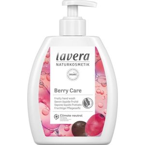 LAVERA Handzeep Berry Care goed verdraagbaar voor de gevoelige huid bij veel reinigen 1 stuk