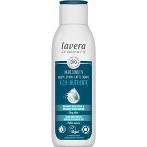 Lavera Basis Sensitiv bodylotion rich EN-IT 250ml