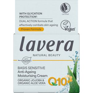 Lavera - Basis Sensitiv - Anti-Ageing Moisturizing Cream - 50ml - Natuurlijke Formule
