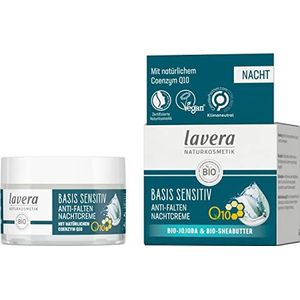 Lavera - Nachtcrème - Gevoelige Huid - Biologische Jojoba - Biologische Sheaboter