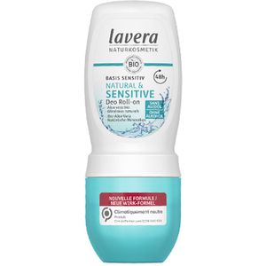 Lavera - Deodorant Roll-On - Basis Sensitiv - 50 Milliliter - Alcoholvrij
