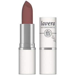 Lavera - Velvet Matt Lipstick - Aubergine - Natuurlijke Cosmetica