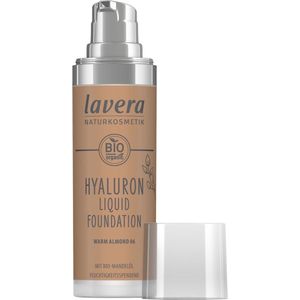 Lavera Hyaluron liquid foundation warm almond 06 bio 30 Milliliter