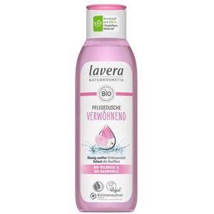 lavera Duschgel Pflegedusche - Verwöhnend Wildrose & Baumwolle 250ml