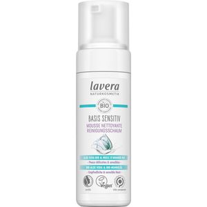 Lavera - Basis Sensitiv - Reinigingsschuim - 150 ml - Natuurlijke Cosmetica