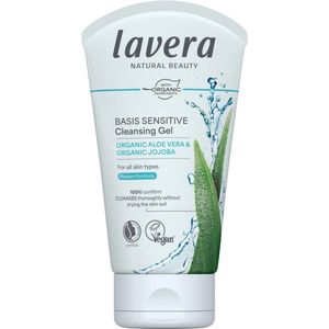 Lavera - Basis Sensitive - Cleansing Gel - 125 Milliliter - Milde Reiniging