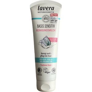 Basis sensitiv Reinigungsmilch met Bio- Aloe Vera en Bio- Sheabutter