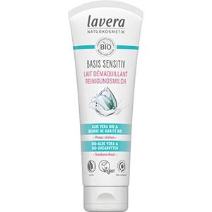 LAVERA Basis Sensitive Melk reinigingsmiddel voor plantaardige ingrediënten, biologisch, 100% natuurlijk