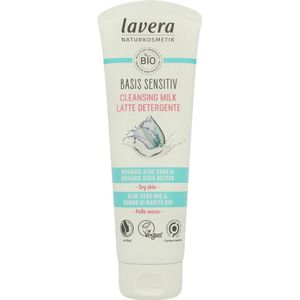 Lavera - Basis Sensitive - Cleansing Milk - 125 Milliliter - Hydraterende Reiniger