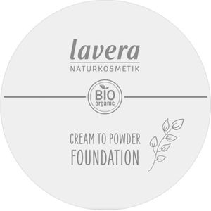 Lavera - Cream to Powder Foundation - Licht - Veganistisch - Dermatologisch Getest