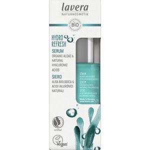 Lavera - Hydro Refresh Serum - Gezichtsherstellende Crème - 30 Milliliter - Veganistisch