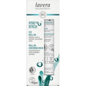 Lavera Hydro Refresh Oog Roll-On met Gel Textuur 15 ml