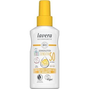 Lavera Zonneproducten Sun Sensitiv Zonnebrandcrème Gevoelig Kinderen SPF 50