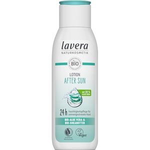 lavera After Sun Lotion, 24 uur vochtinbrengende crème, rustgevend en verkoelend, zonwering, veganistisch, natuurlijke kosketiek, 200 ml