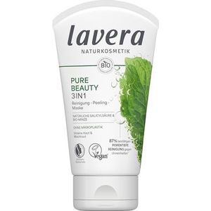 Lavera - Pure Beauty - 3in1 Reiniger - Peeling - Masker - 125 ml