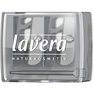 lavera puntenslijper (DUO) ∙ geschikt voor standaard en voor jumbo oog- en lippenstiften natuurlijke cosmetica natuurlijke make-up (3-delige verpakking)