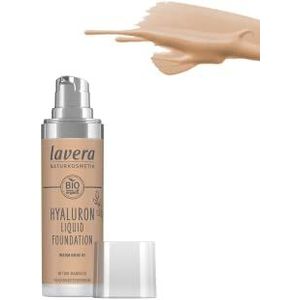 Lavera - Hyaluron liquid foundation warm nude 03 bio - 30ml