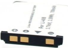 k.A. Akku für Olympus MJU 790SW Li-Ion 3,7 Volt 650 mAh schwarz