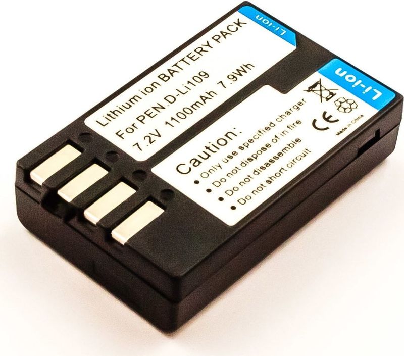 k.A. Akku für Pentax K-70 Li-Ion 7,4 Volt 1000 mAh schwarz