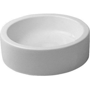 Duravit Philippe Starck opbouwwastafel zonder kraangat zonder overloop 46cm wit 0445460000