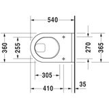 Duravit Toiletpot Starck 3