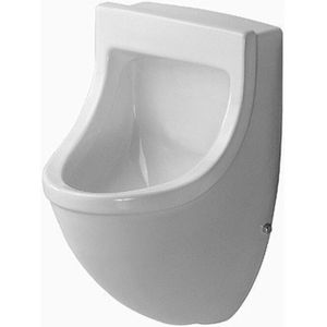Duravit Philippe Starck 3 urinoir met bevestiging wandinlaat met Wondergliss wit 08213500001