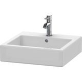 Duravit Vero wastafel 50x47cm 1 kraangat WonderGliss wit