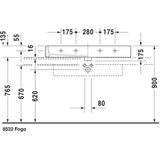 Duravit Vero  Wastafel