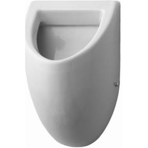 Duravit - Urinal Fizz, Zulauf von hinten absaugend, ohne Deckel,