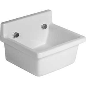 Duravit Starck 3 Uitstortgootsteen 48x42,5 cm Wit 0313480000