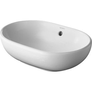 Duravit Foster opbouw wastafel 49.5x35cm met overloop wit 0335500000