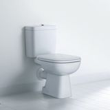 Duravit D-Code reservoir dual flush Wit