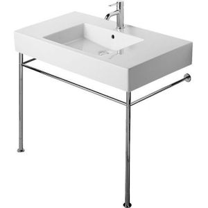 Duravit Vero metalen console v/wastafel hoogte verstelbr.+5cm chroom 30711000