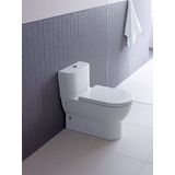 Duravit Toiletzitting verlengd wit