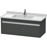 Duravit Ketho Wastafelonderbouw Hangend Grafiet Mat 1000X455X410 Mm