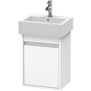 Duravit Ketho Wastafelonderkast 40x32x55cm Standaard greep spaanplaat wit Mat KT6630R1818