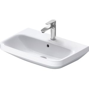 Waschtisch DuraStyle 65cm mit Überlauf, mit Hahnlochbank, - Duravit