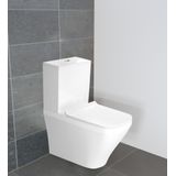 Duravit Durastyle wc-bril hoogglans wit soft close voor Durastyle toilet