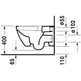 Duravit Happy D.2 Closet 2222090000