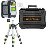 Laserliner 081.143A CompactCross-Laser Pro Kruislijnlaser Met Statief In Koffer - 2 Lijnen - Groen - 40m - Bluetooth