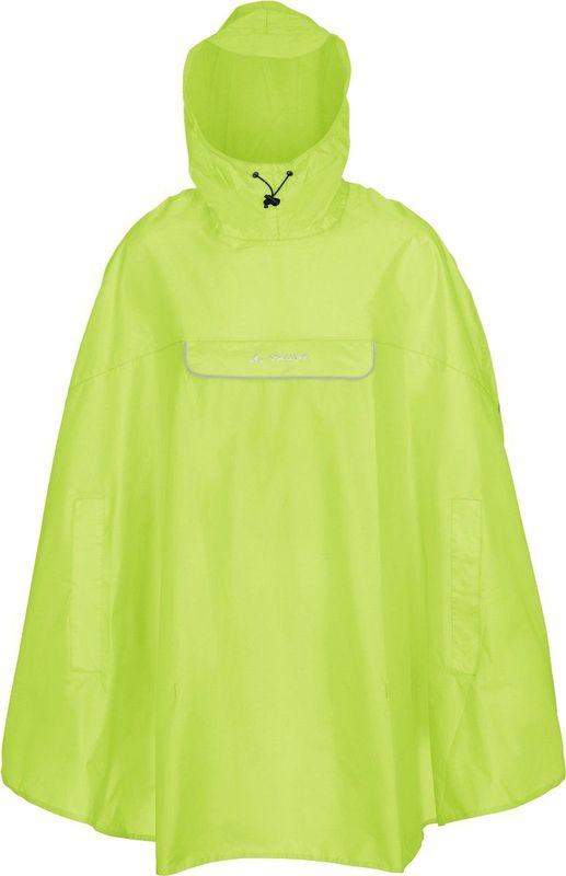 VAUDE - Fiets-Rain Poncho - Waterdicht - Lichtgewicht - Milieuvriendelijk